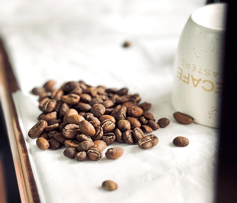 دانه های قهوه یرگاچف اتیوپی