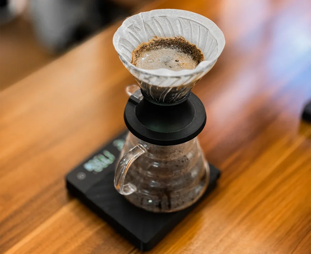 دم ابزار قهوه V60