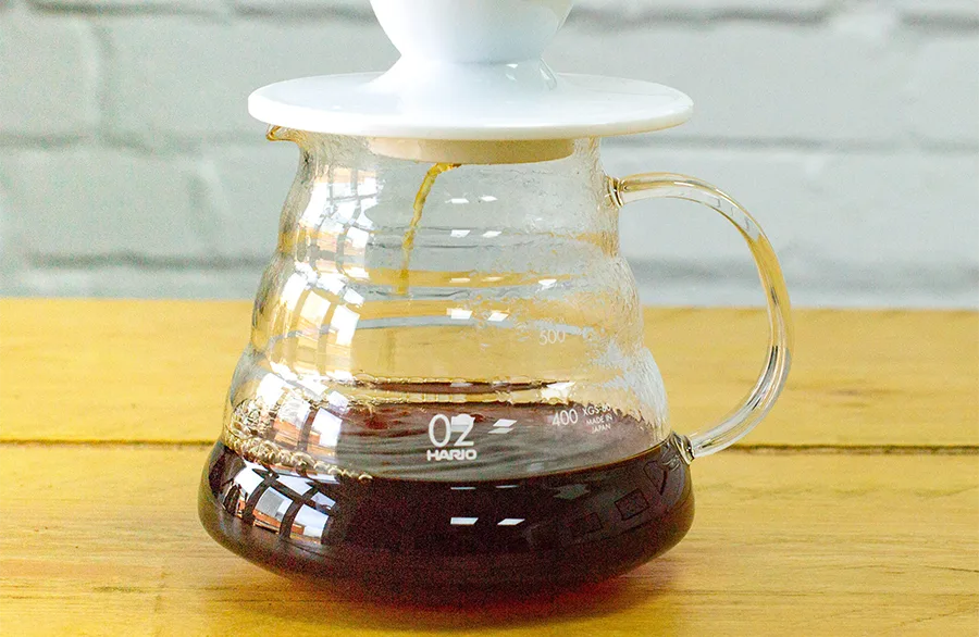 دم آوری قهوه با V60