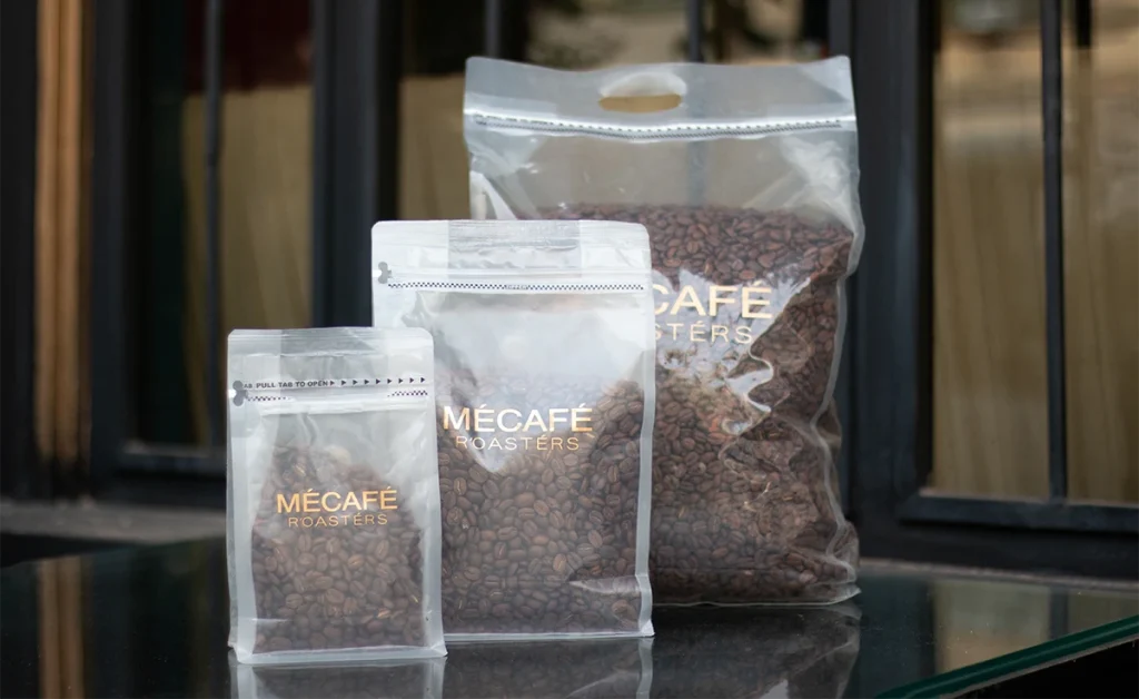 بسته های قهوه می کافه