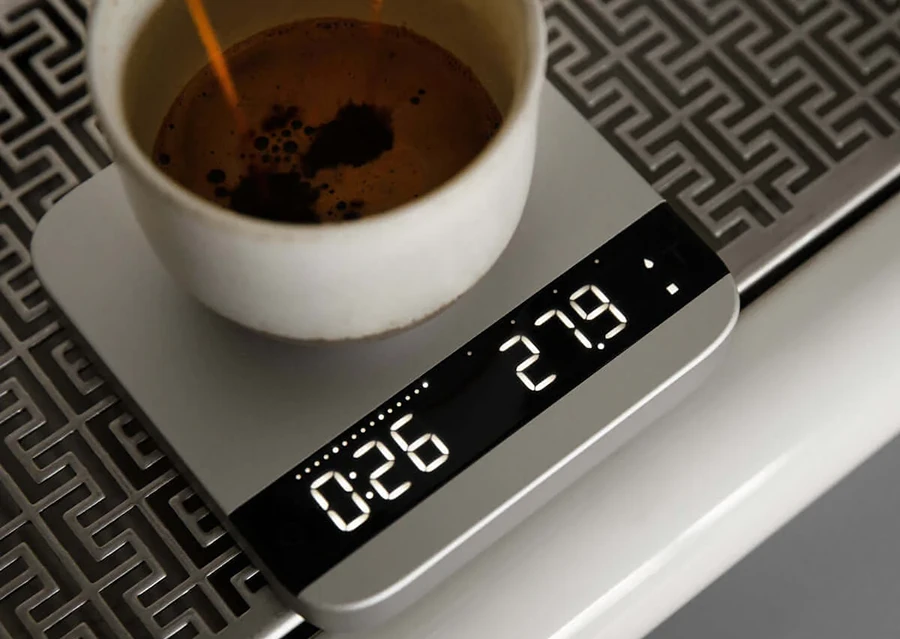 اندازه گیری وزن عصاره قهوه