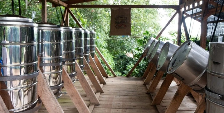 مخازن مهر و موم شده فرایند تخمیر بی هوازی