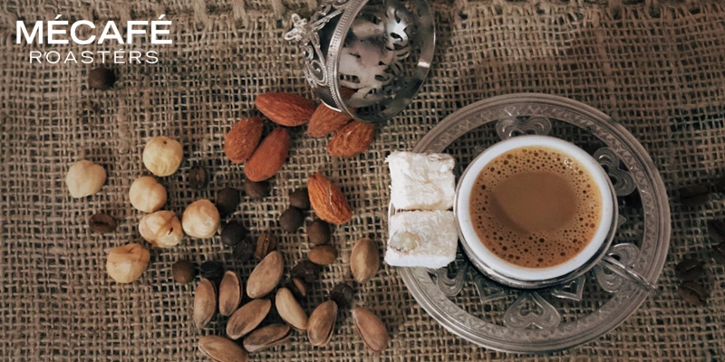 قهوه با طعم مغزها، بادام و فندق