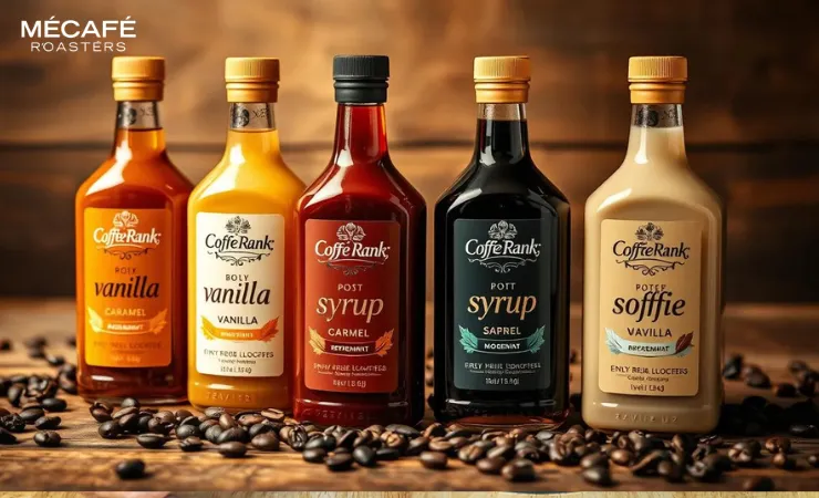 سیروپ با طعم های متنوع