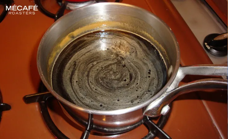 سیروپ قهوه خانگی