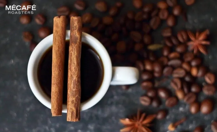 قهوه با افترتست دارچین و ادویه