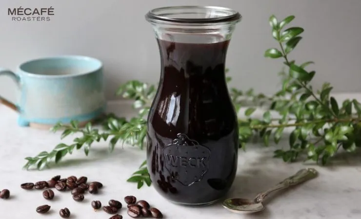 طرز تهیه سیروپ قهوه